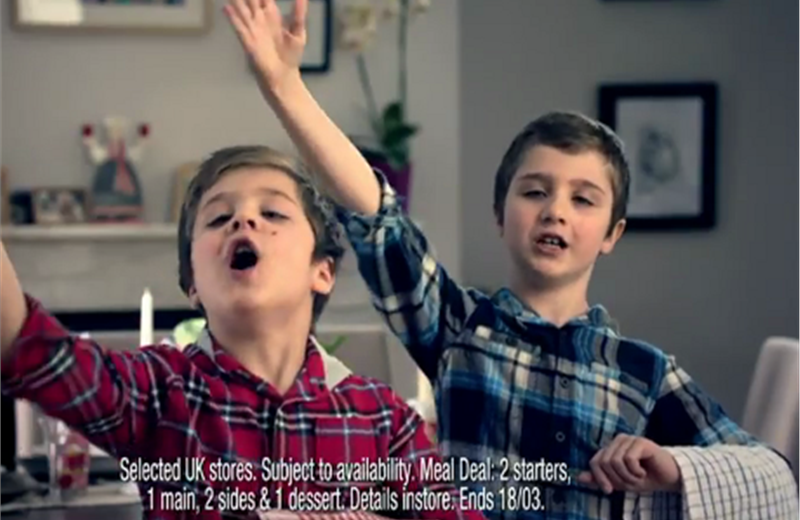 MMGB: Tesco presents 'little waiters' in campaign for Mother's Day